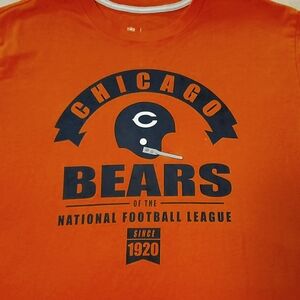 Nike NFL team t shirt Chicago bears helmet logo